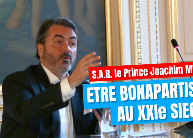 « Être bonapartiste au XXIe siècle », conférence de S.A.R. le Prince Joachim MURAT