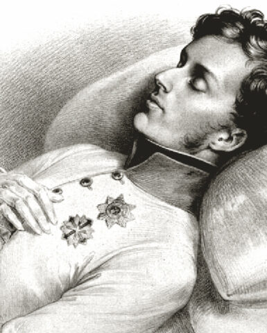 22 juillet 1832, mort de l’Aiglon (Napoléon II)