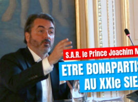 « Être bonapartiste au XXIe siècle », conférence de S.A.R. le Prince Joachim MURAT